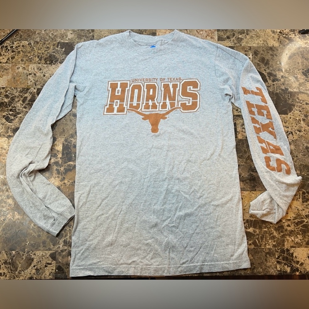 Texas Longhorns NCAA College Football Long Sleeve T-Shirt Top